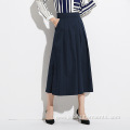 Ladies Loose A-line Long Formal Office Skirts